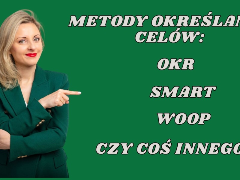 Monika Skrodzka OKR SMART WOOP CEL zarządzanie sprzedaż